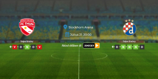 Foci Tippek: Thun - Dinamo Zagreb 2026. július 21. - Bajnokok Ligája